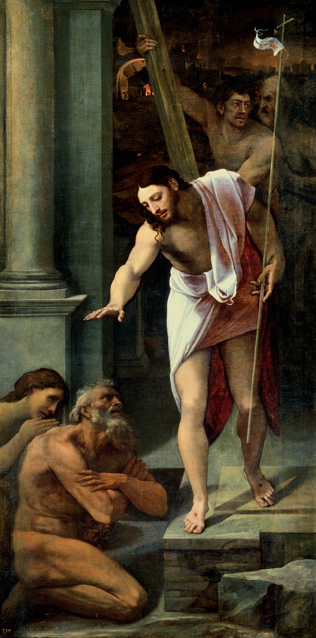 Descida de Cristo ao Limbo, c. 1532 de Sebastiano del Piombo