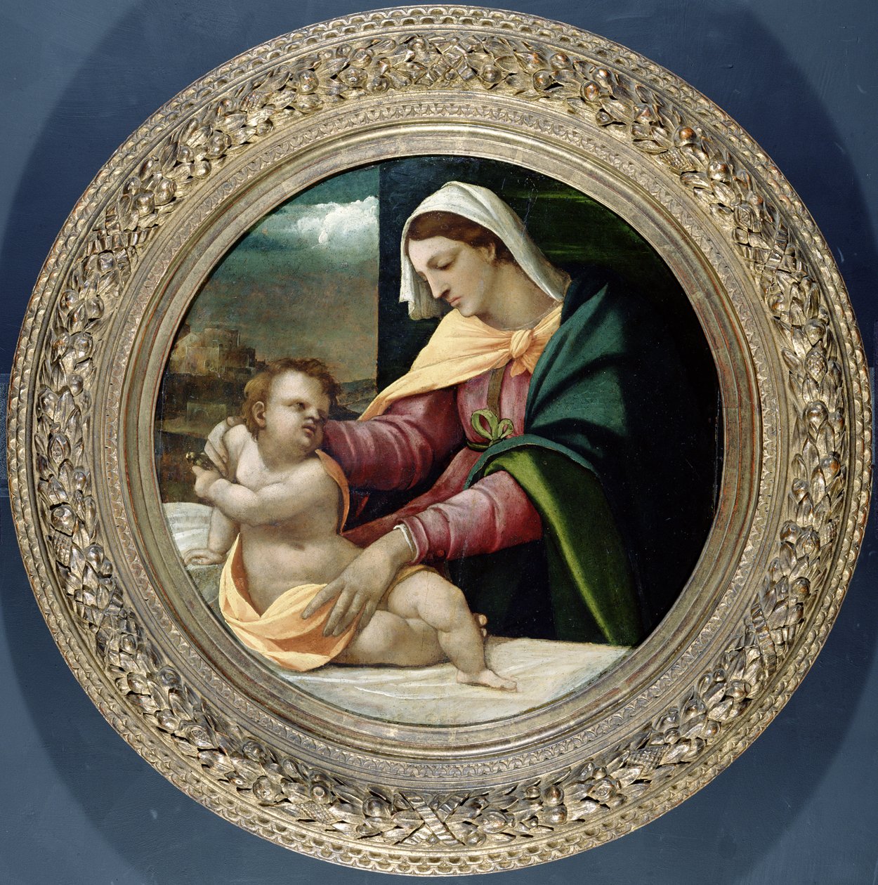A Madonna e a Criança, c.1513 de Sebastiano del Piombo