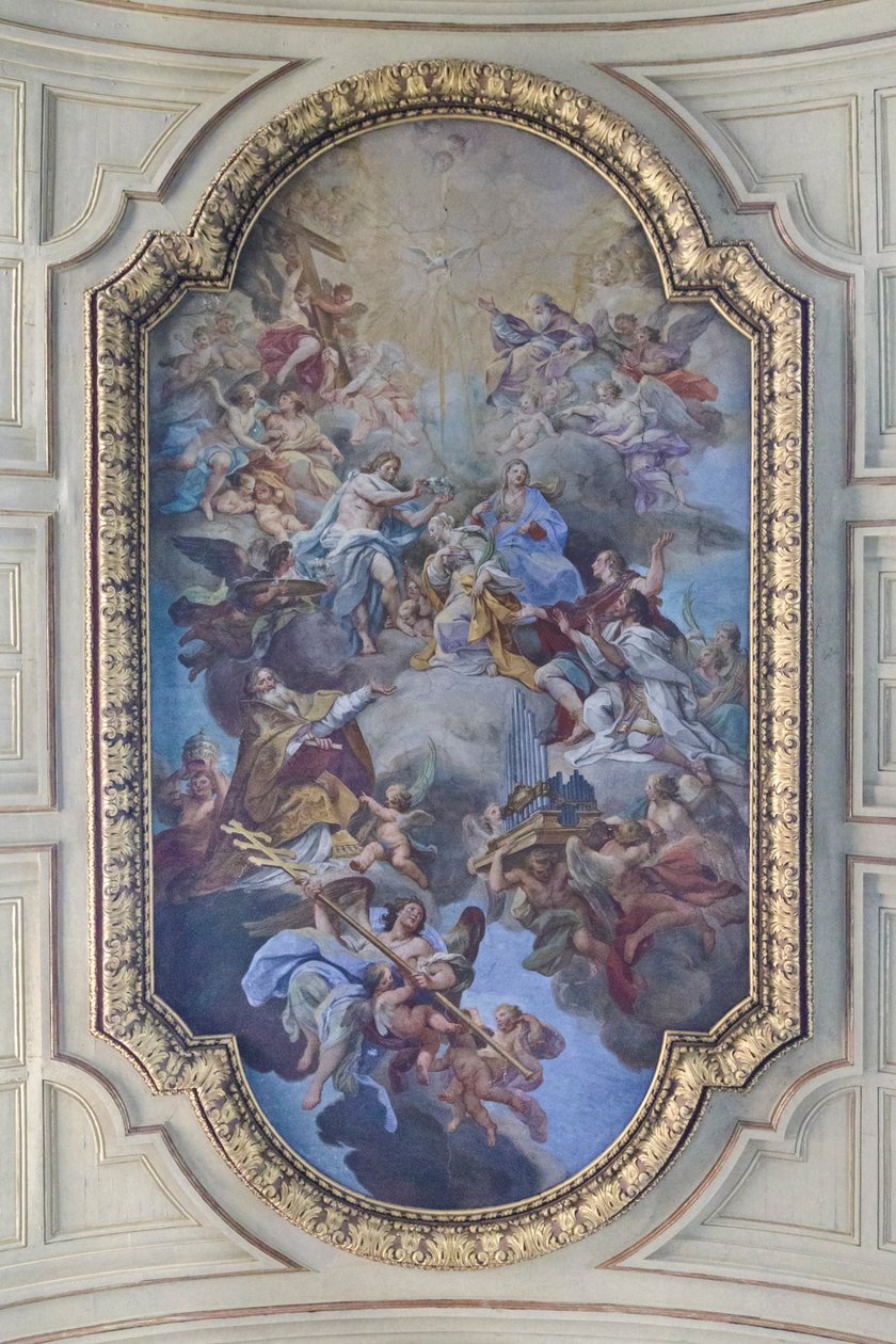 Apoteose de Santa Cecília de Sebastiano Conca