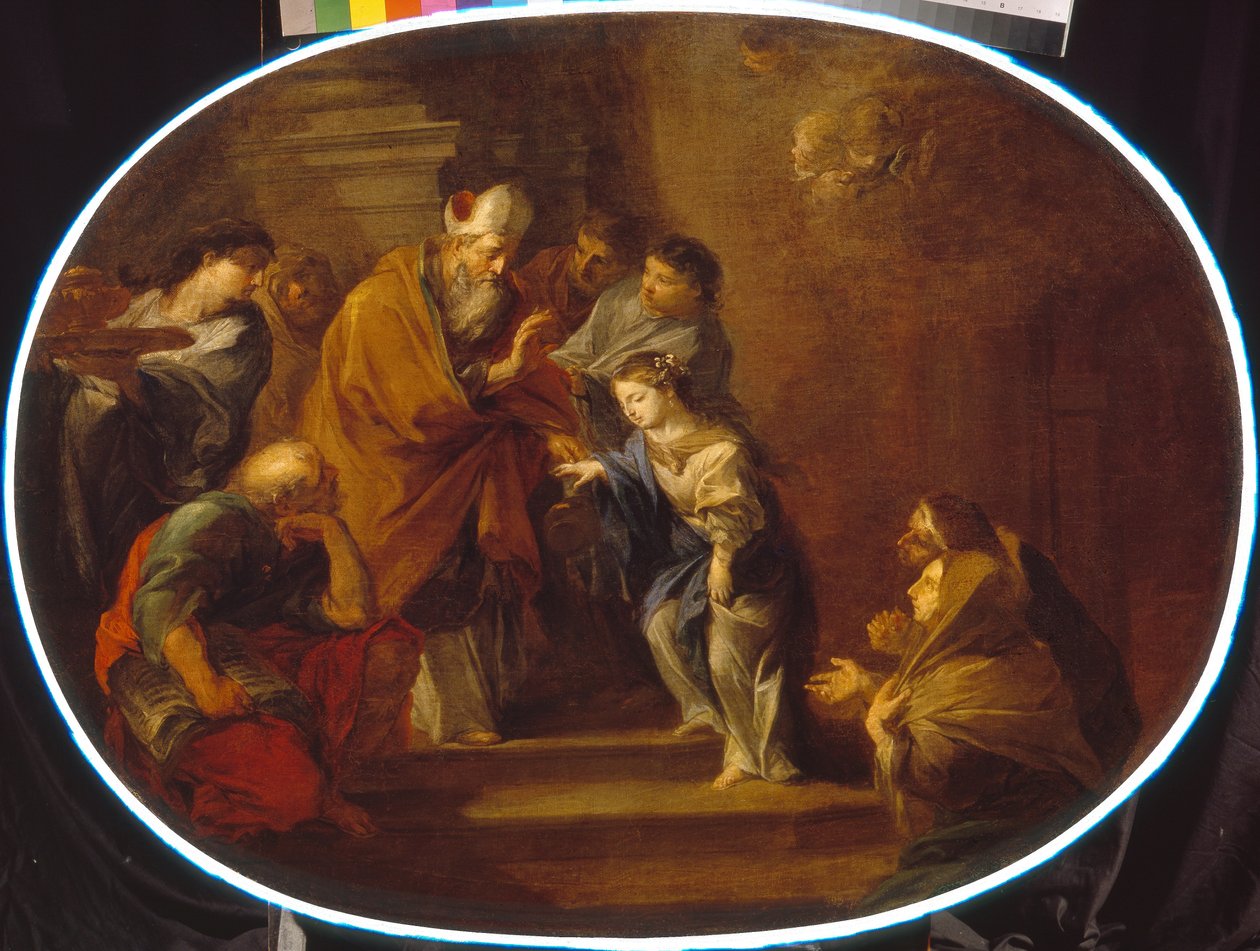 A apresentação da bem-aventurada Virgem Maria de Sebastiano Conca