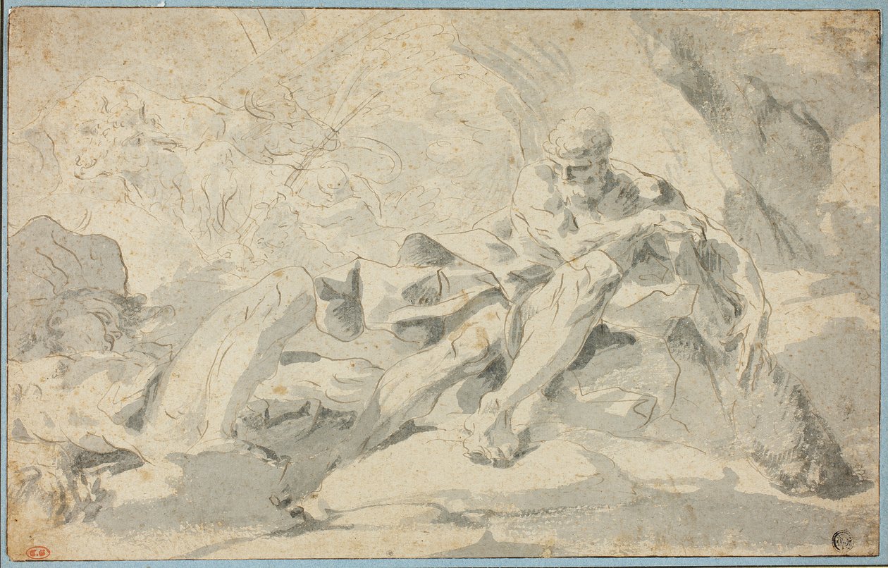 Hércules e Cacus de Sebastiano Galeotti