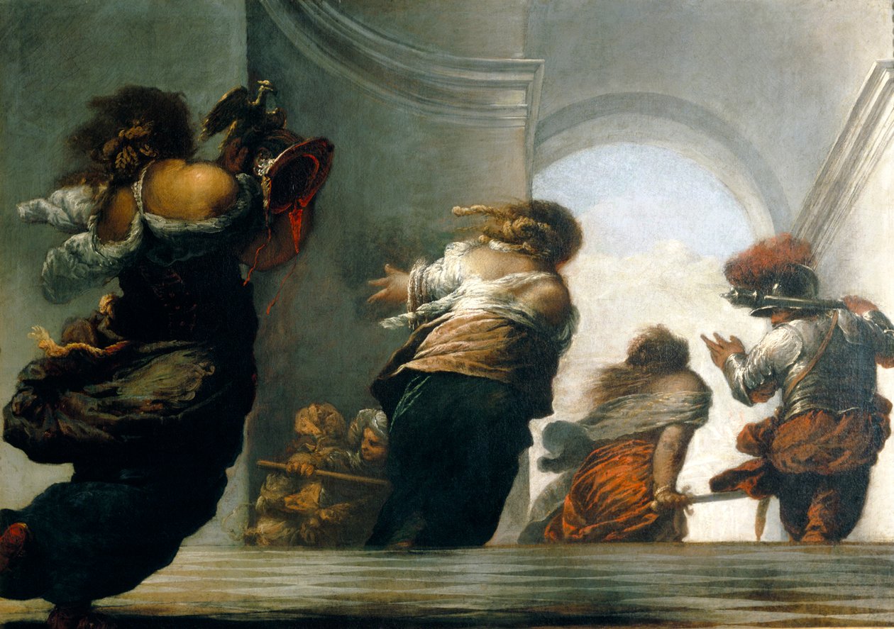 O templo de Janus, século XVII de Sebastiano Mazzoni