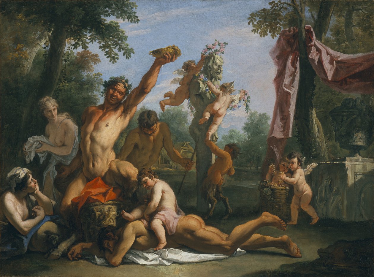 Uma bacanal de Sebastiano Ricci