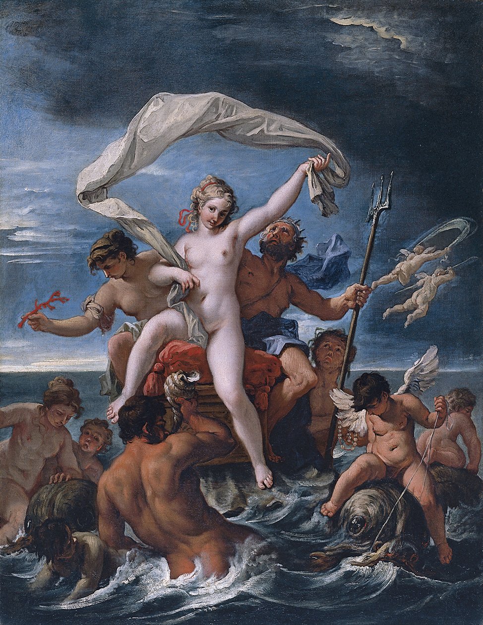 Netuno e Anfitrito de Sebastiano Ricci