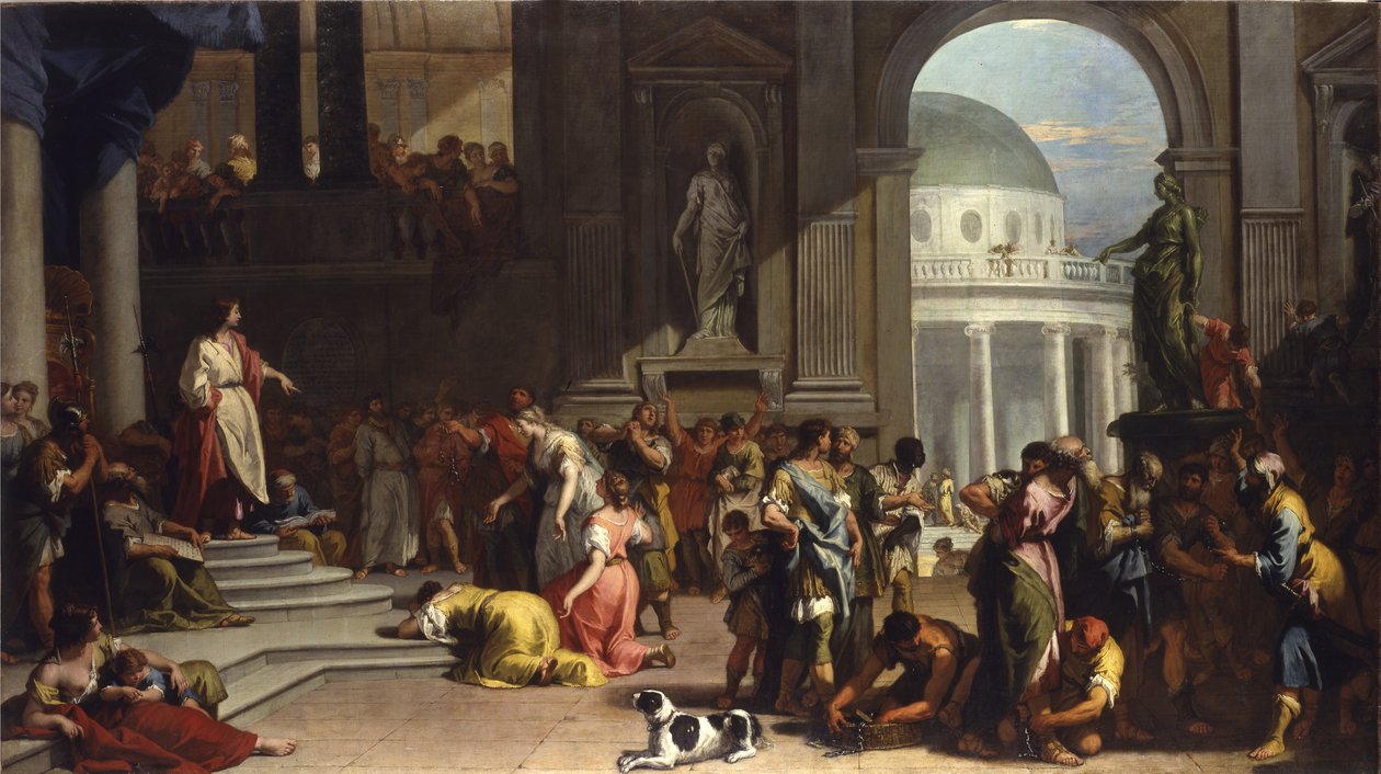 Susanna antes de Daniel, 1725-26 de Sebastiano Ricci