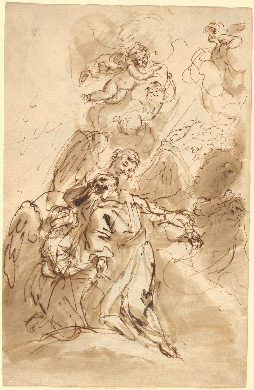 O Êxtase de São Francisco [reto] de Sebastiano Ricci