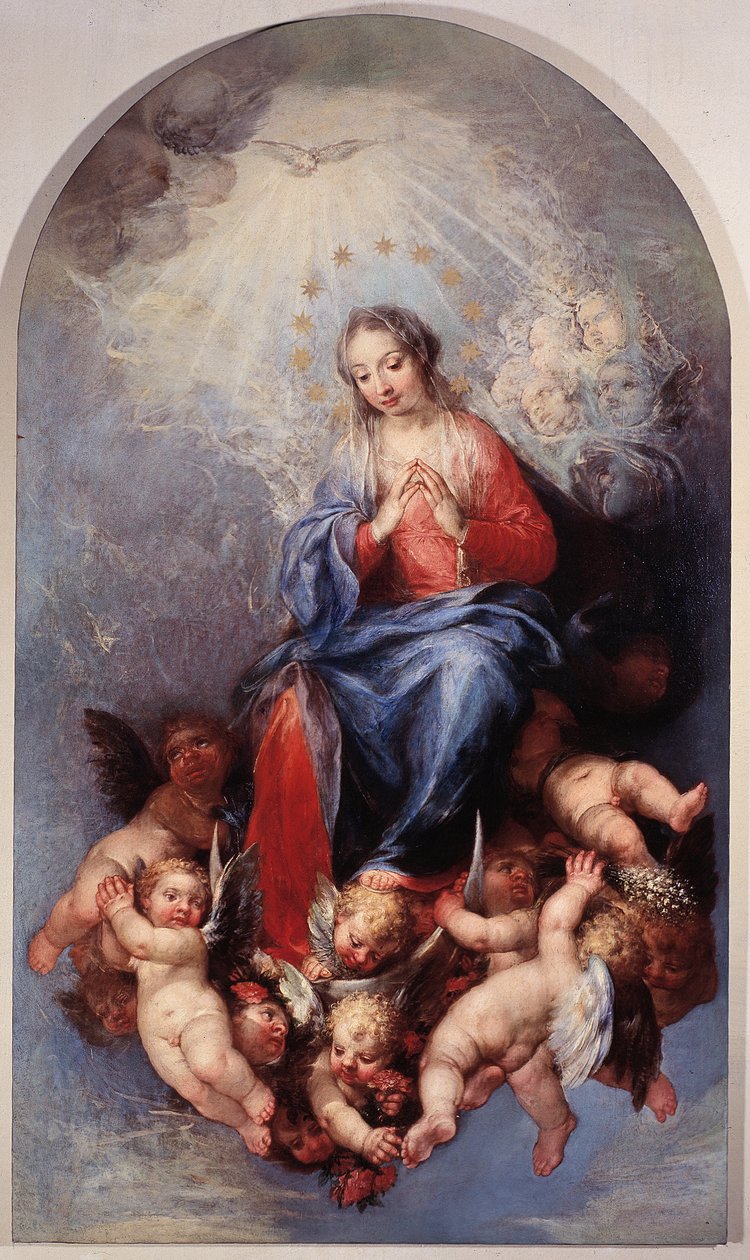 A Imaculada Virgem Maria (óleo sobre tela) de Sebastiano Ricci