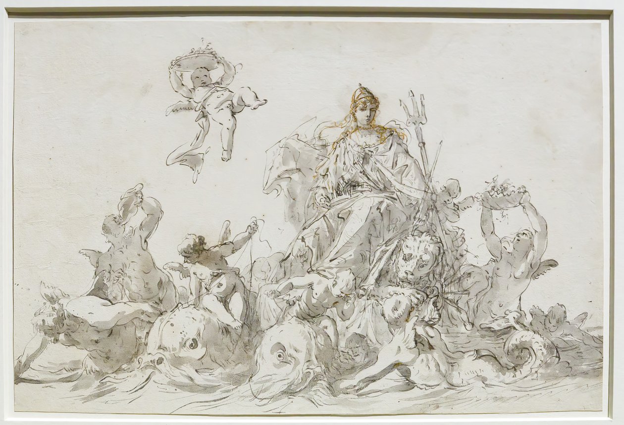 Triunfo de Veneza de Sebastiano Ricci