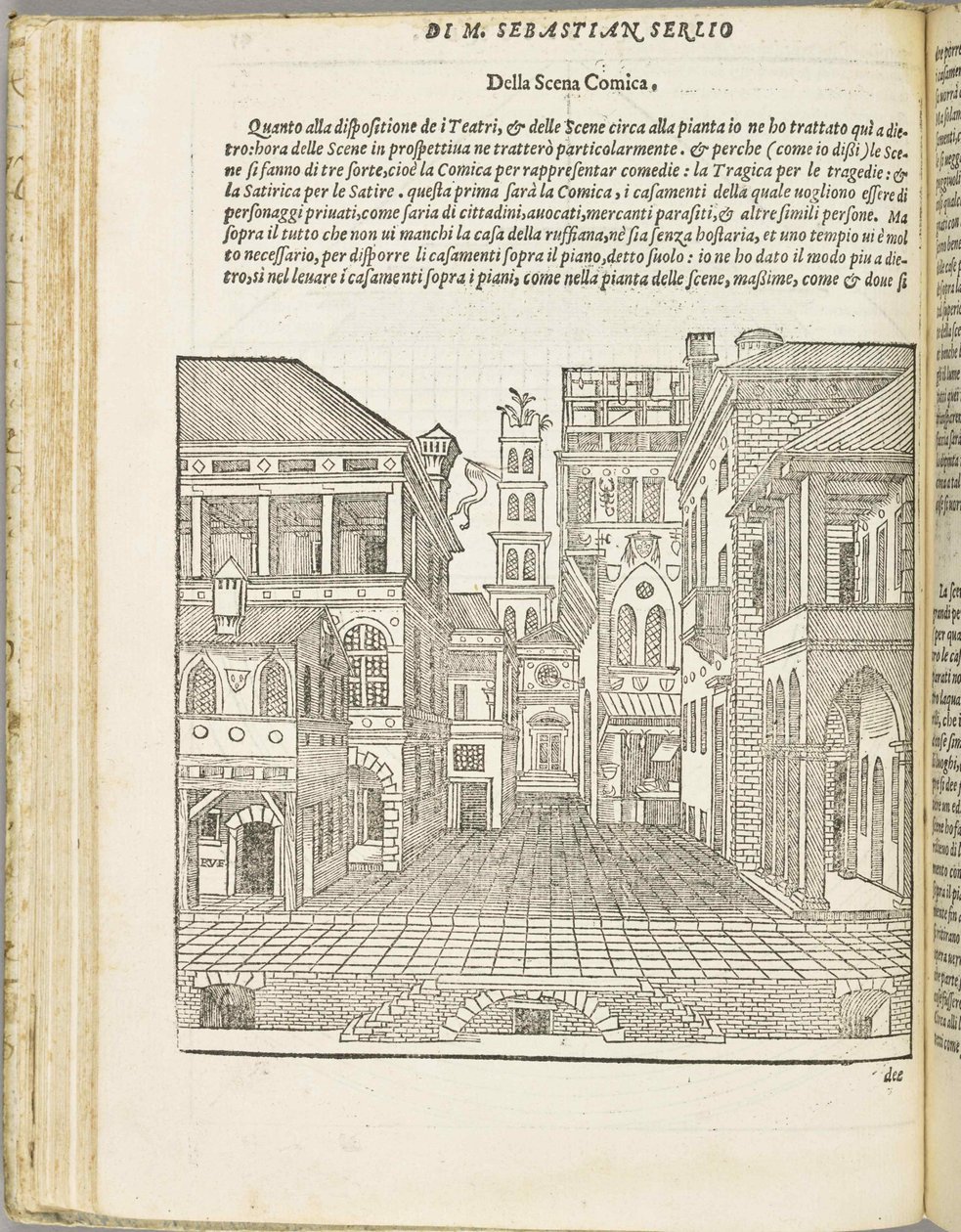 O segundo livro de perspectiva, 1566. de Sebastiano Serlio