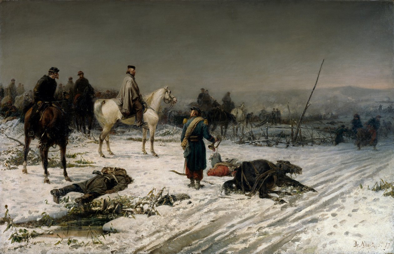 Garibaldi em Dijon de Sebastiano de Albertis