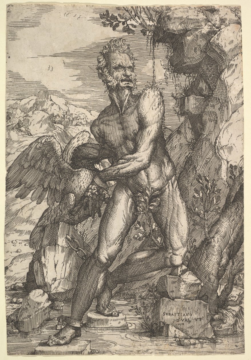 Prometeu, 1558. de Sebastiano de Valentinis
