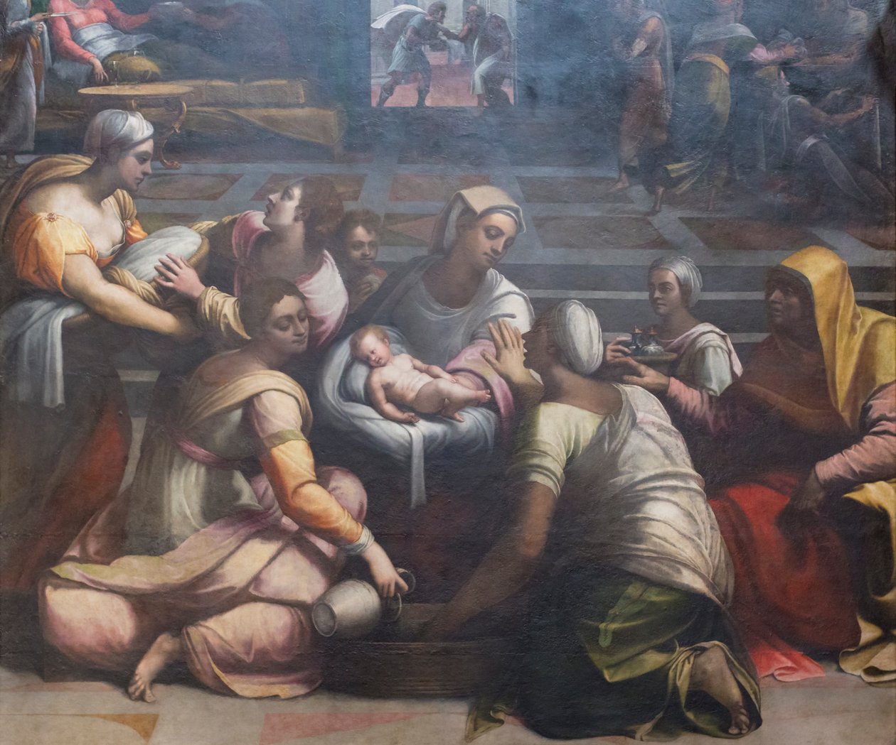 A natividade da Virgem de Sebastiano del (c.1485 1547) Piombo