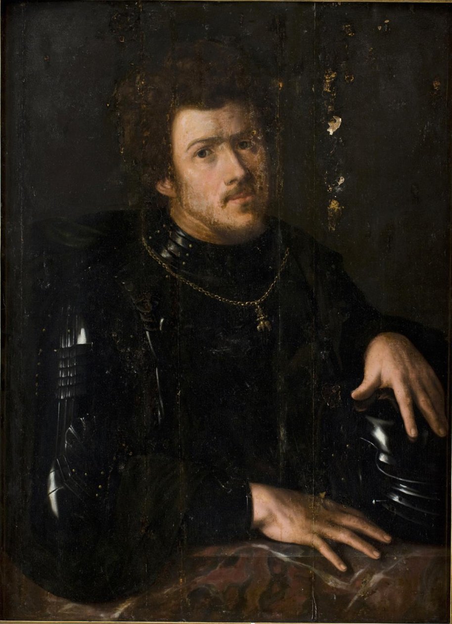 Retrato de Carlos, o Ousado de Sebastiano del Piombo