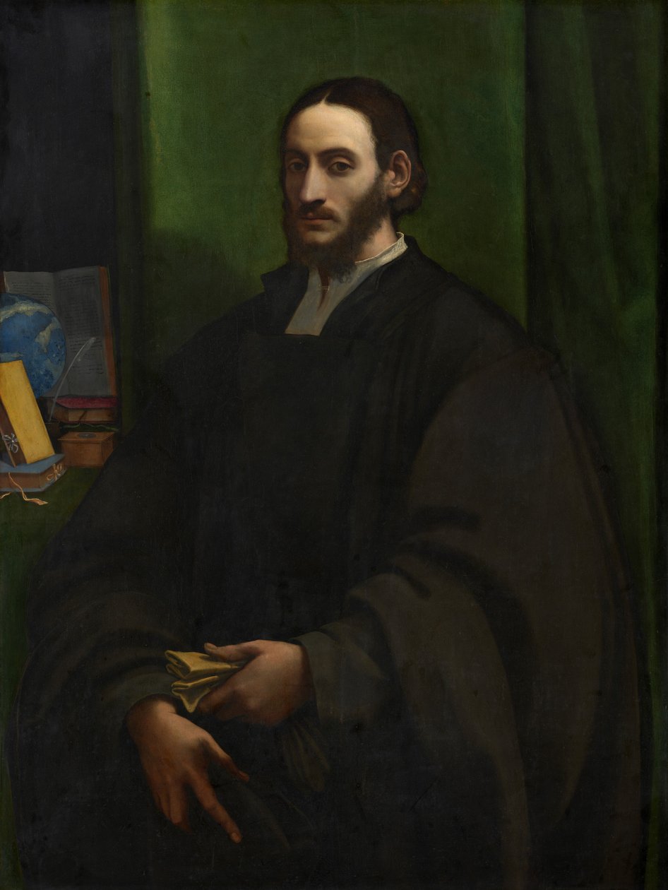 Retrato de um humanista de Sebastiano del Piombo