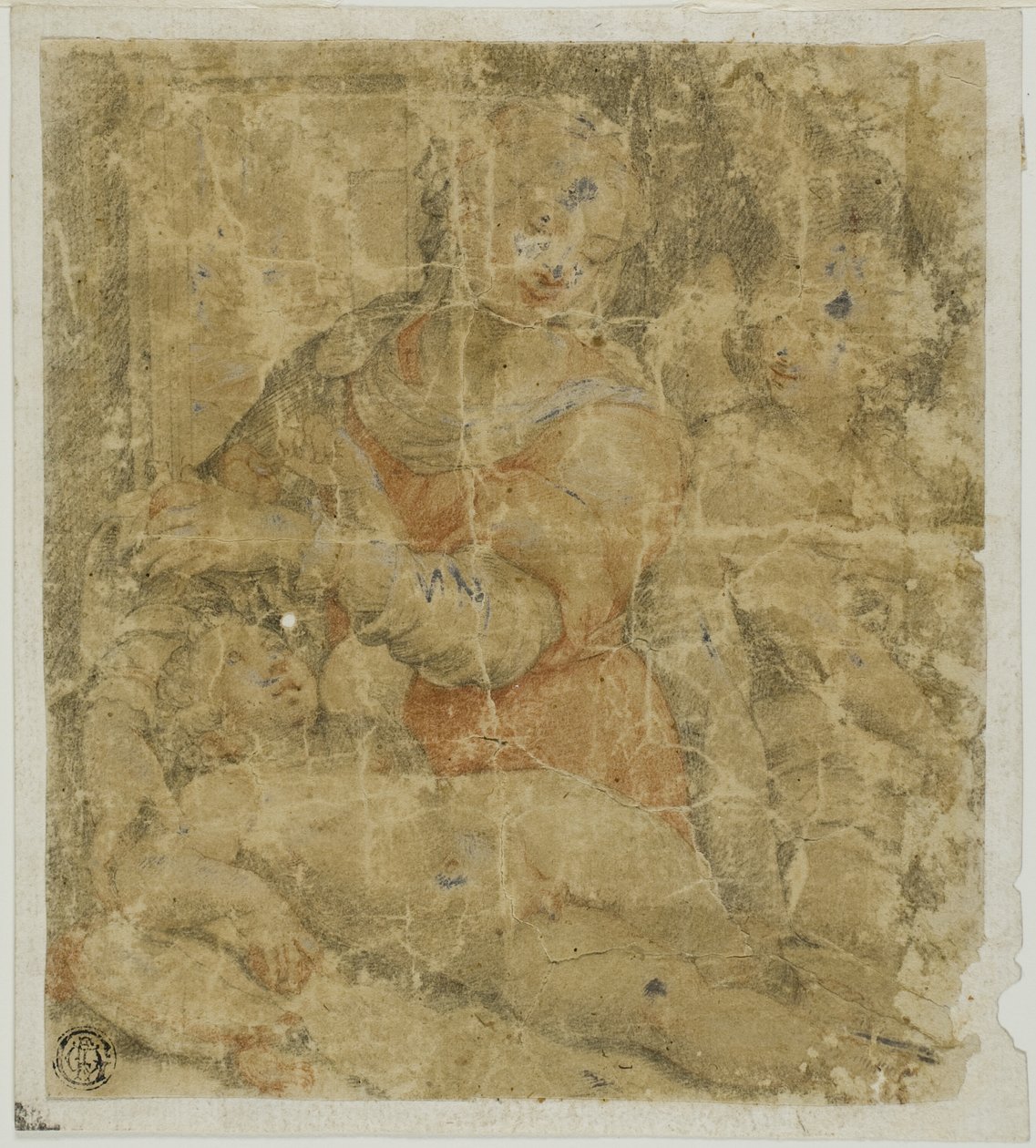 Virgem e Menino com Anjo de Sebastiano del Piombo