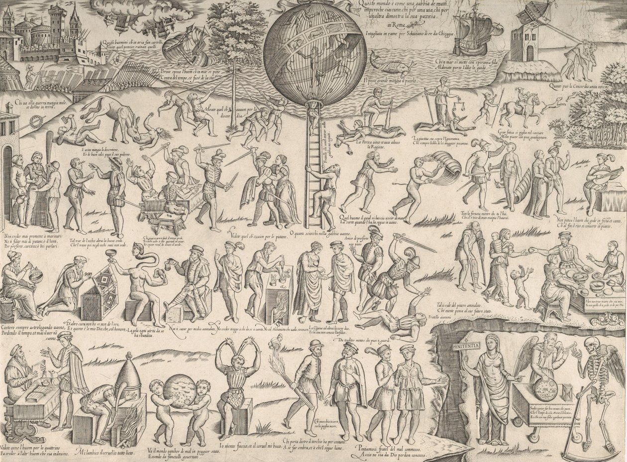 A jaula dos tolos A jaula dos tolos, 1557-6 de Sebastiano di Re
