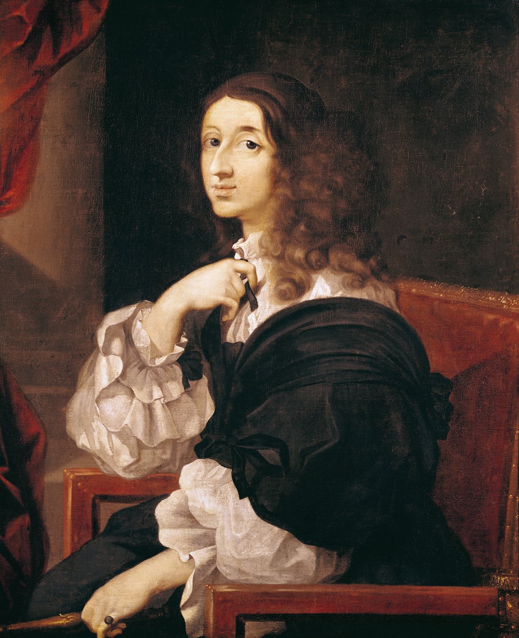 Rainha Cristina da Suécia (1626-1689) de Sébastien Bourdon