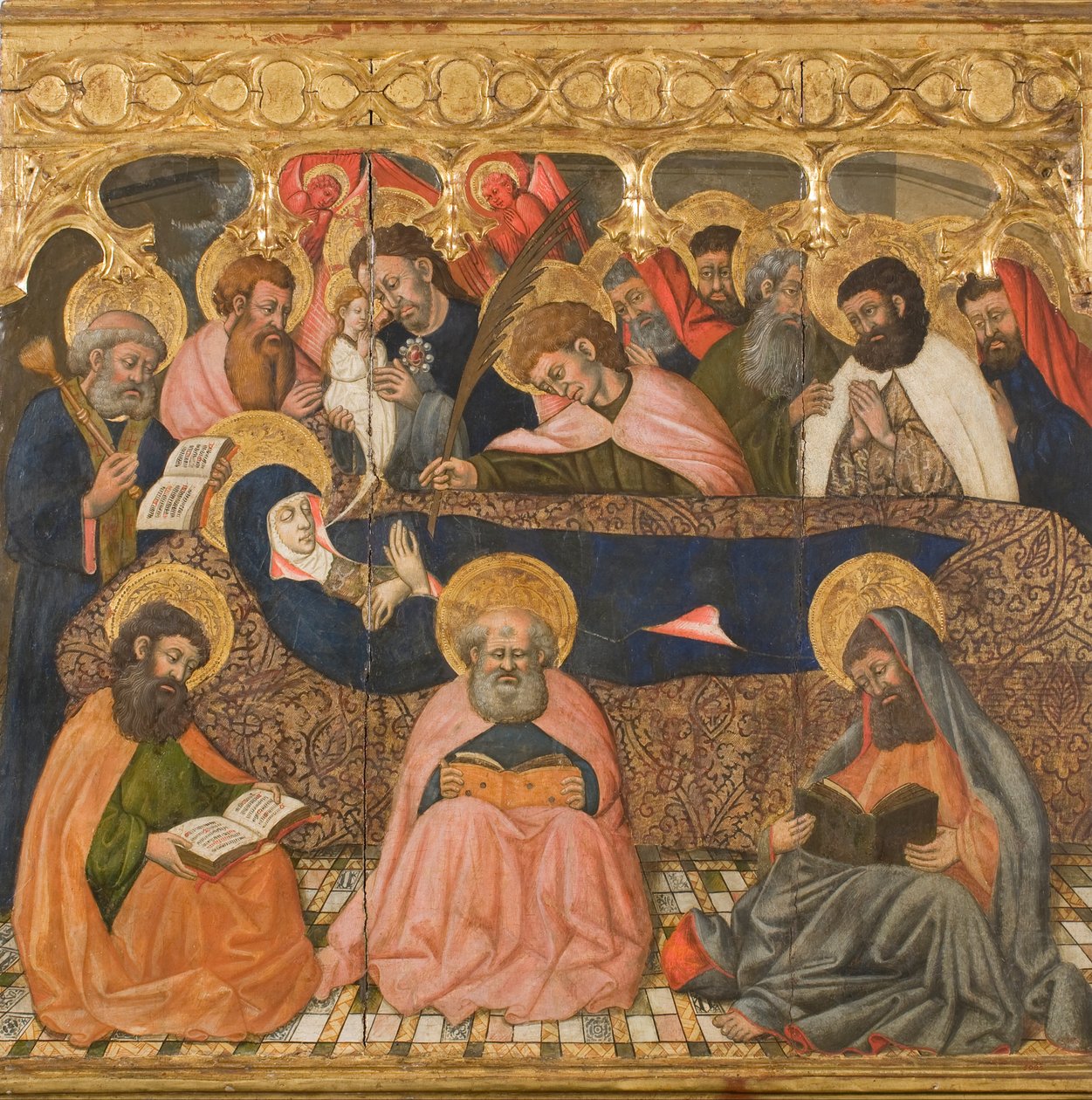 Dormição da Virgem de Second Master of Estopiñán