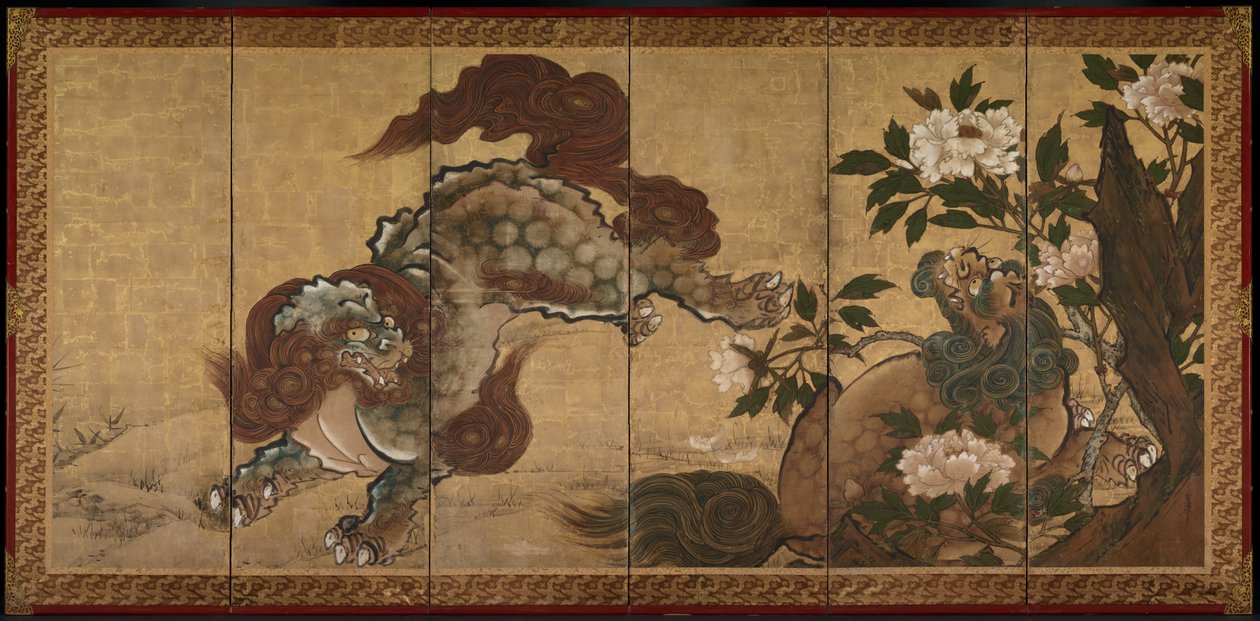 Leões, 1668. de Sekkei Yamaguchi