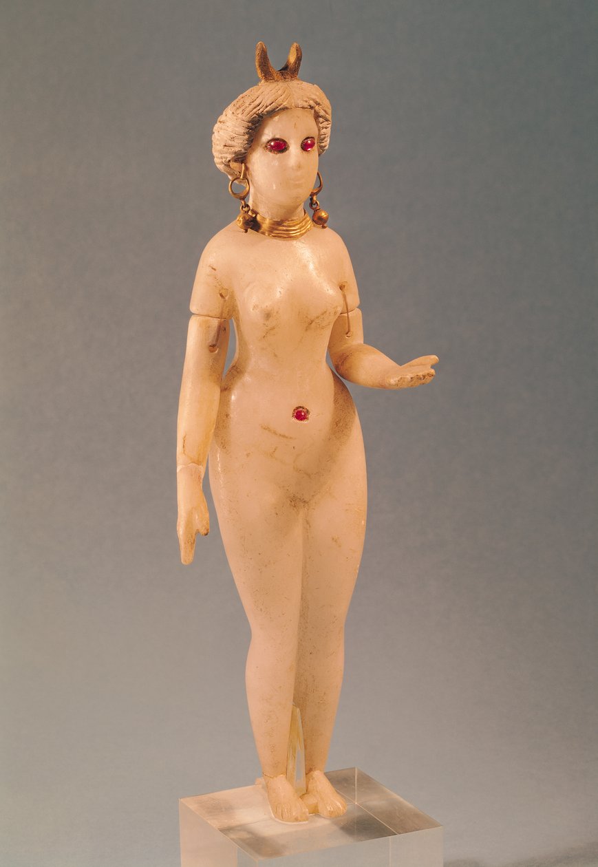 Estatueta de Astarte, 3º a 2º século aC (alabastro) de Seleucid