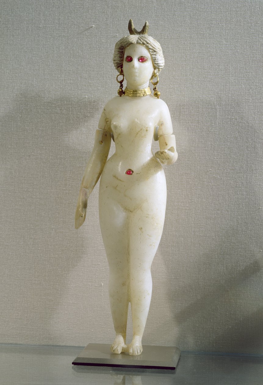 Estatueta de um nu feminino, conhecido também como a grande deusa babilônica Ishtar de Seleucid