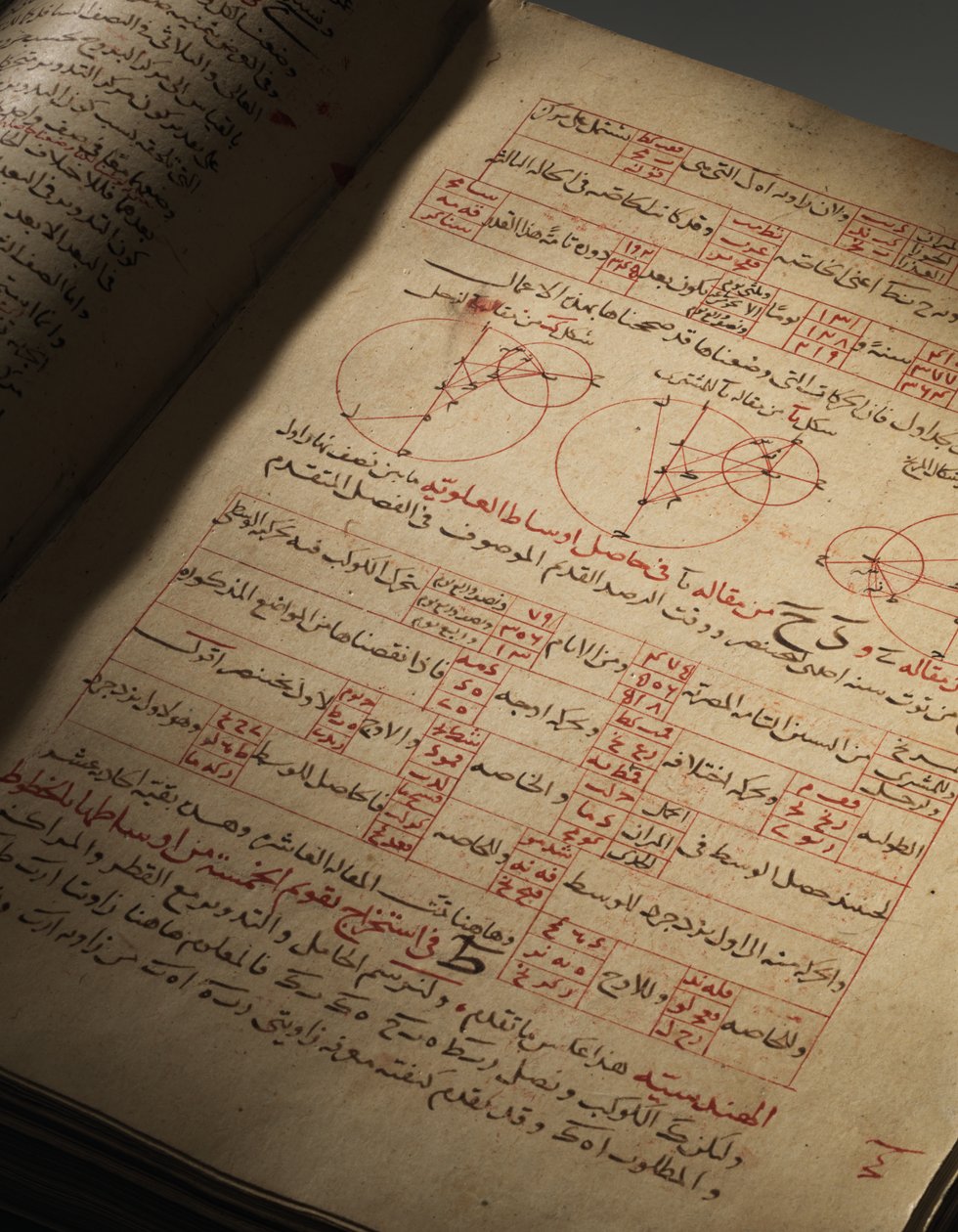 Um compêndio de tratados de astronomia e matemática de Nasir Al-Din Muhammad bin Al-Hasan Al-Tusi de Seljuq Dynasty
