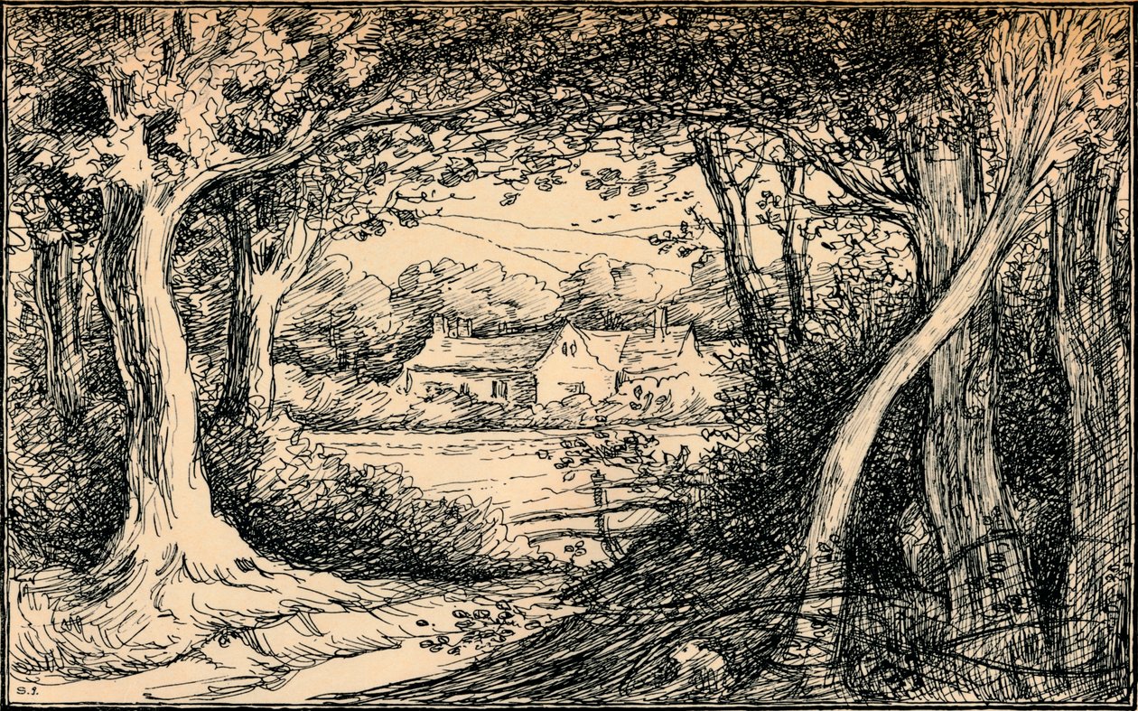 O fim da clareira, Epping Forest, c1900 de Selwyn Image