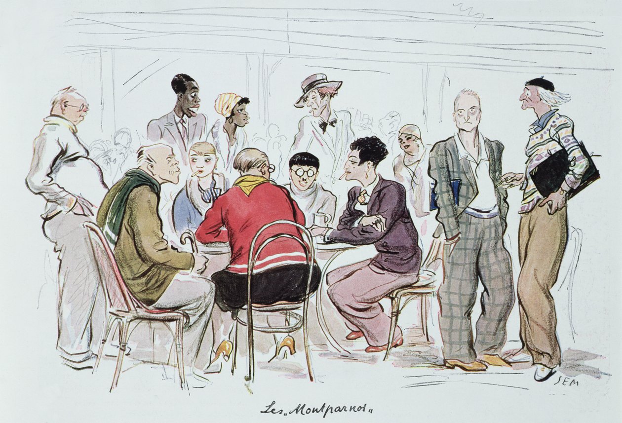 Os Montparnos, 1929 de Sem