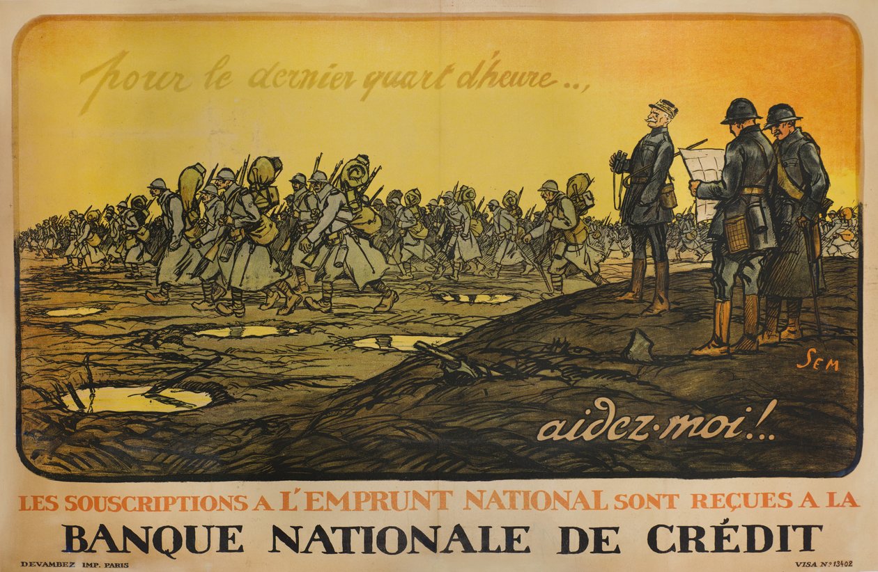 Para o último quarto de uma hora .., me ajude!., 1918 de Sem