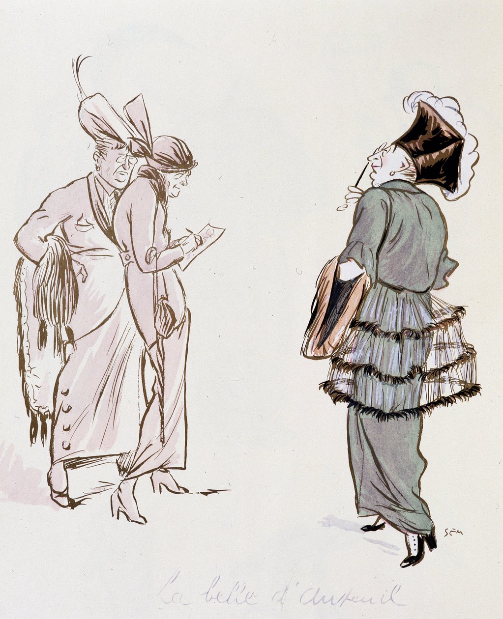 Fantástico modelo de roupa ("The Belle d