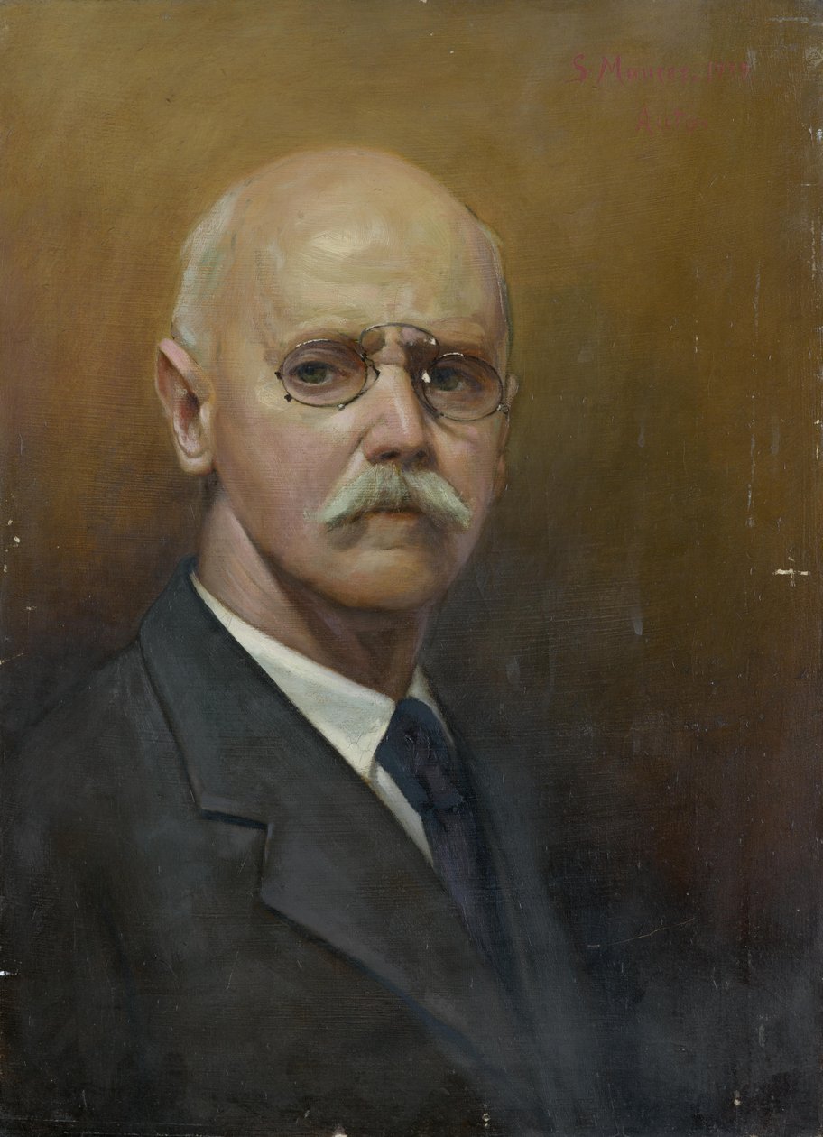 Autorretrato de Serafin Maurer