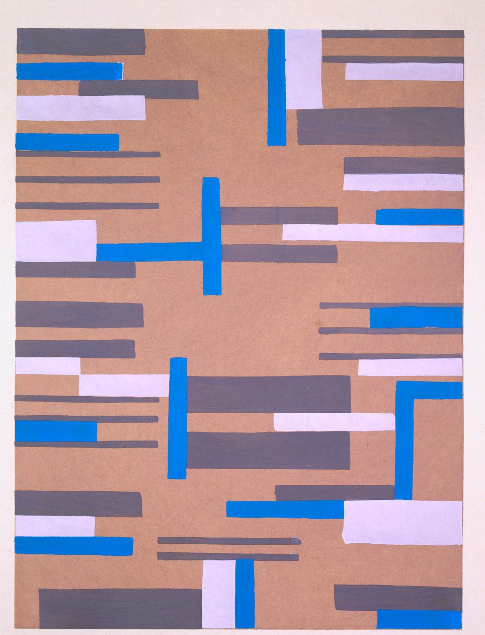 Design de &39;New Compositions Decoratives&39;, final da década de 1920 (stencil print) de Serge Gladky