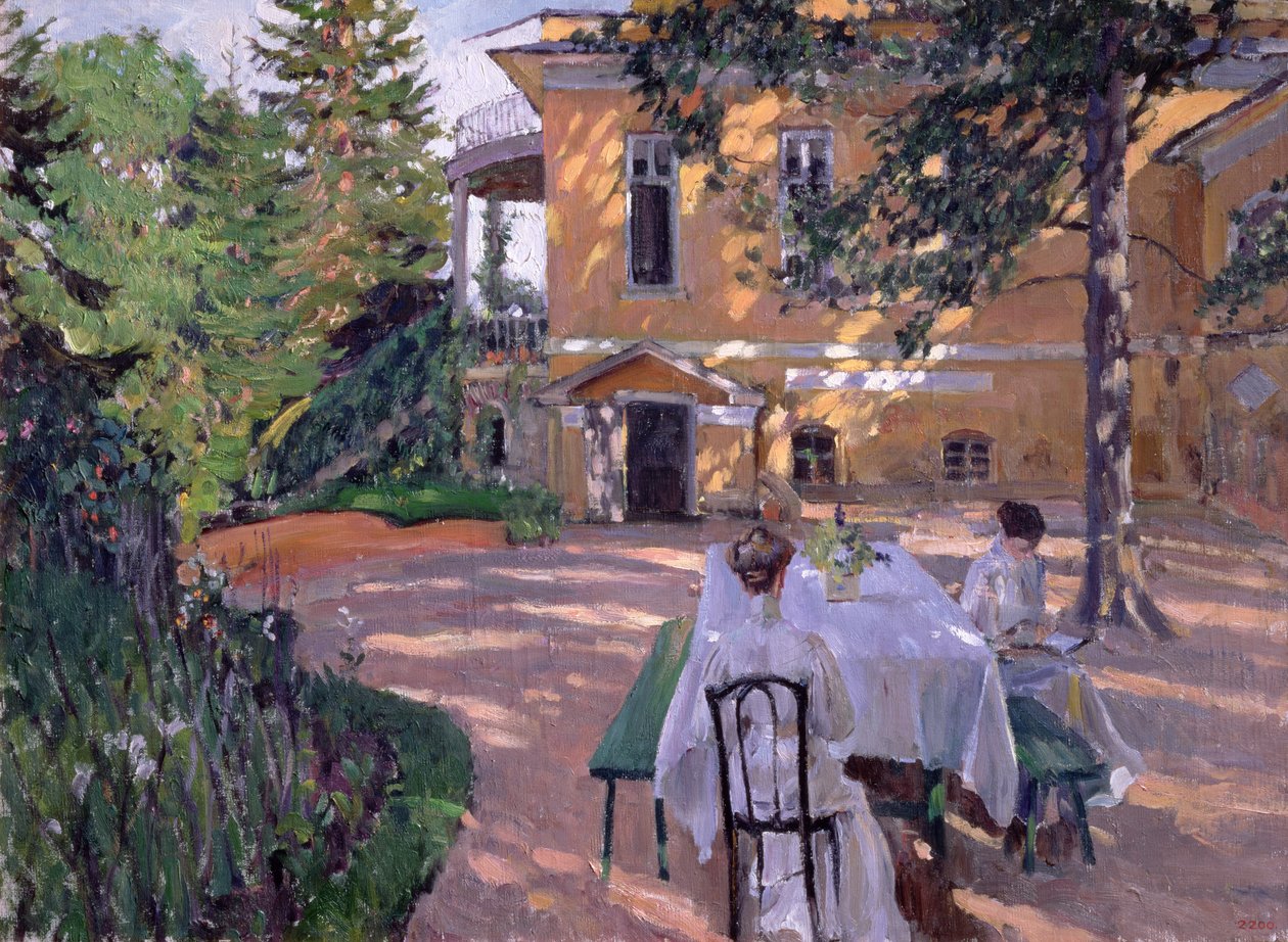 No verão de 1909 de Sergei Arsenevich Vinogradov