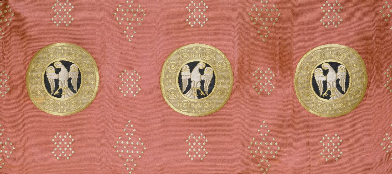 Olovyanishnikov Manufactory Brocade, início do século 20 (têxtil) de Sergei Vashkov