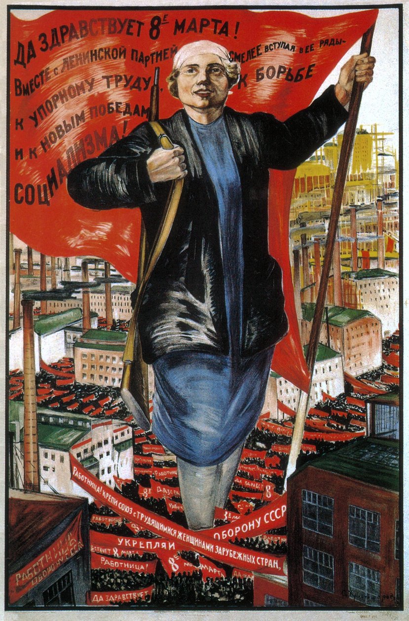 Viva o 8 de março! de 1934 de Sergei Alexandrovich Khristoforov