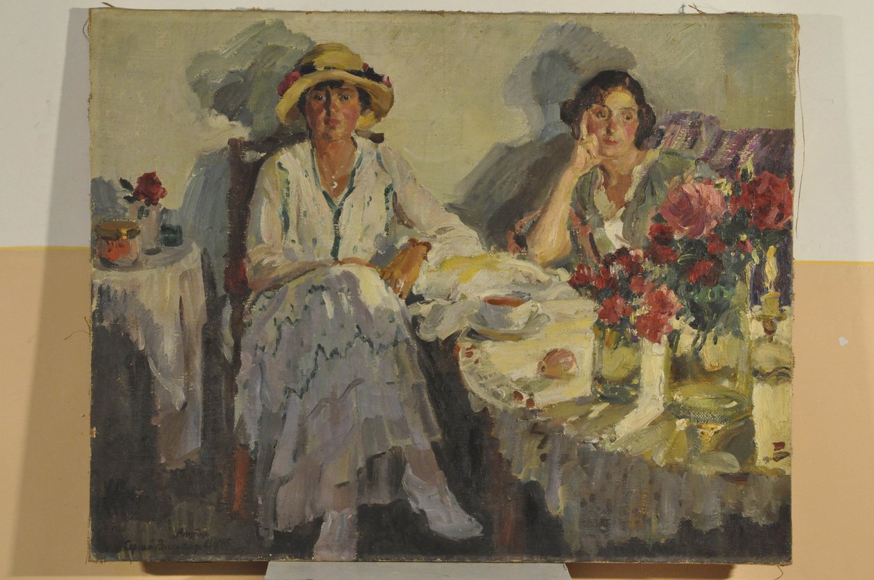 Noite do outono chegando, 1915 de Sergei Arsenevich Vinogradov