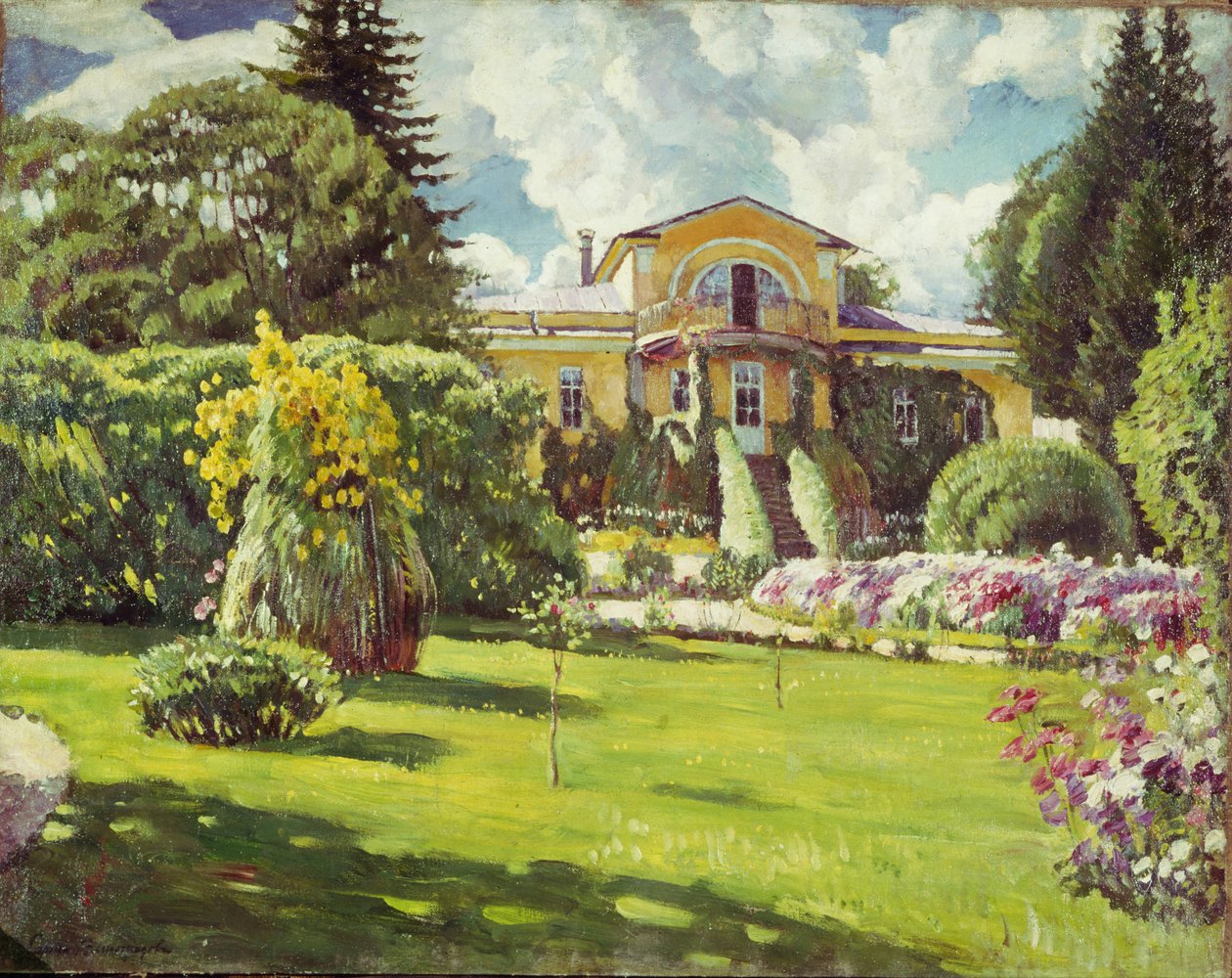 Dacha perto de Moscou de Sergei Arsenevich Vinogradov