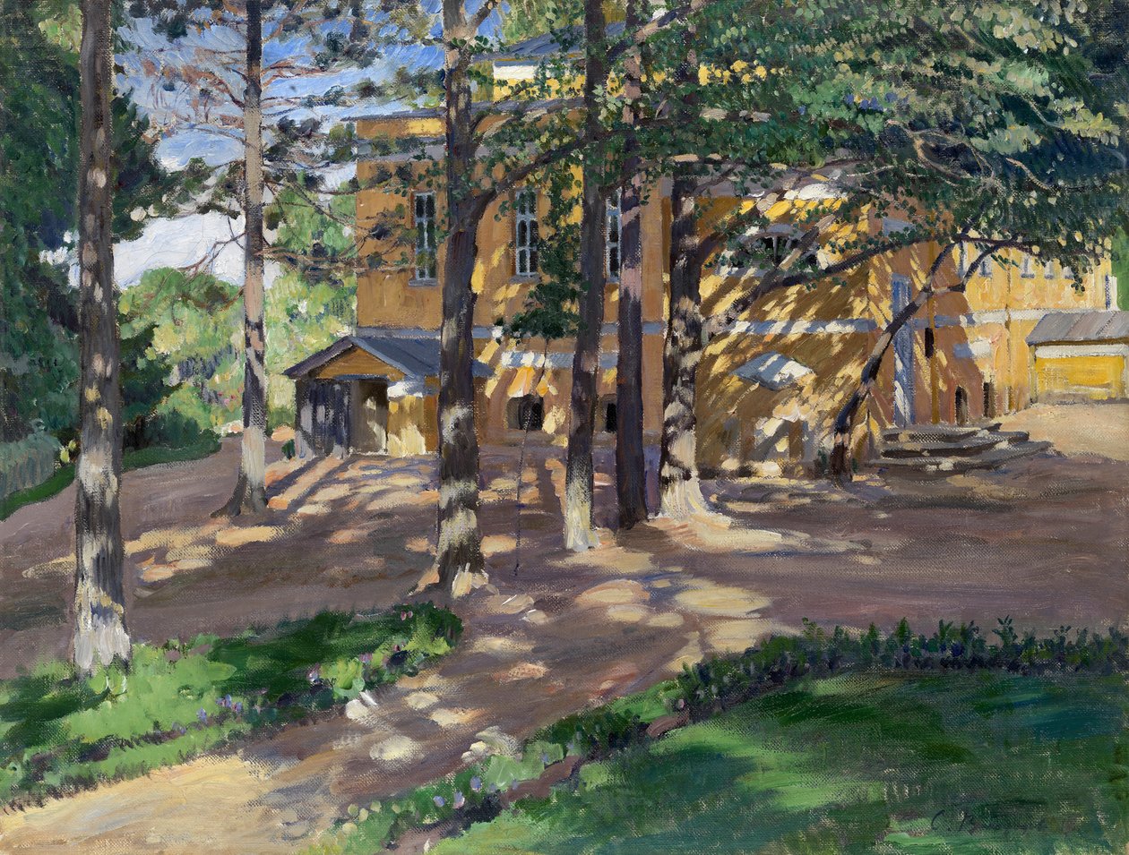 Savva Mamontovs Estate Abramtsevo de Sergei Arsenevich Vinogradov