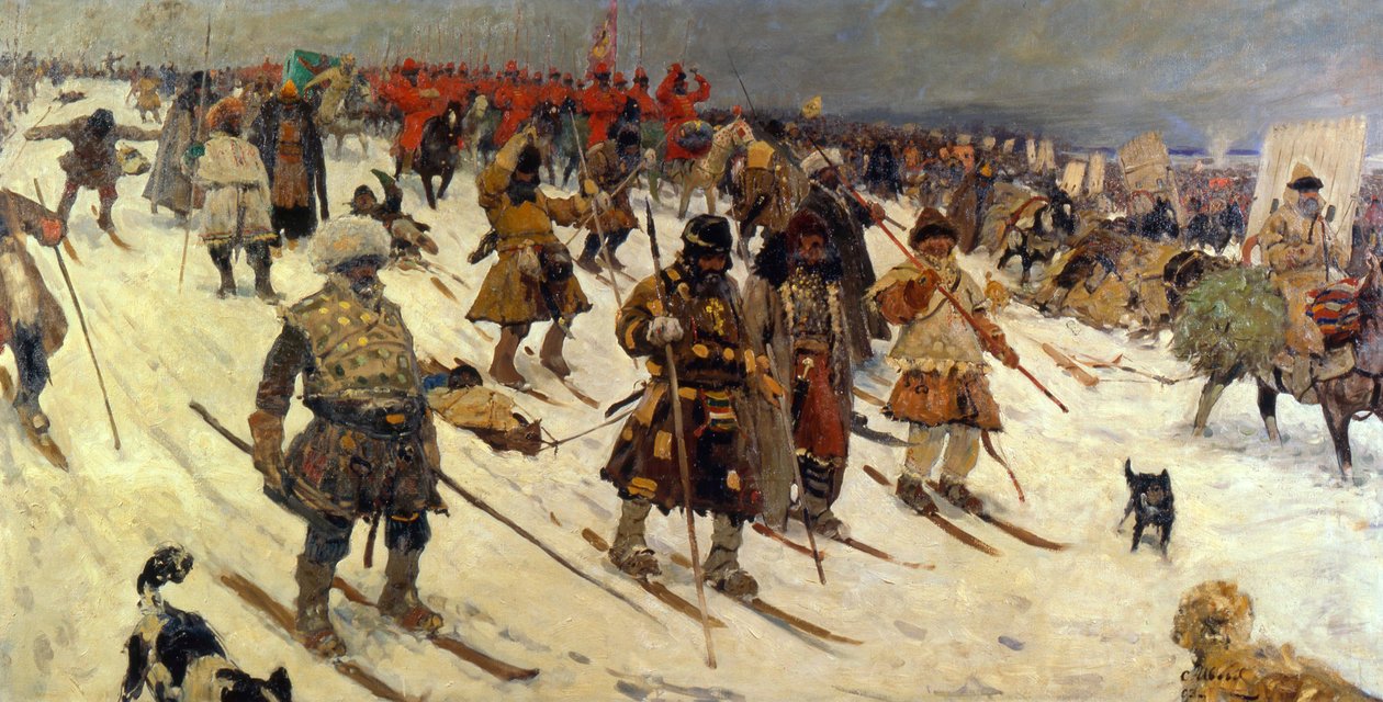 Campanha militar dos russos no século XVI, 1903 de Sergei Ivanov