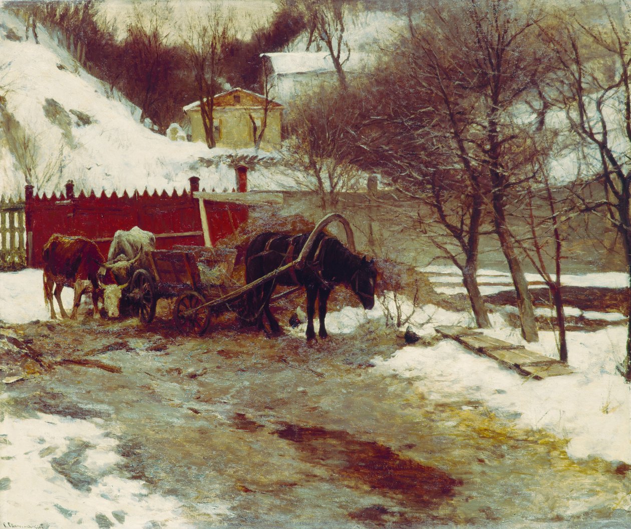 Início da Primavera de Sergei Ivanovich Svetoslavsky