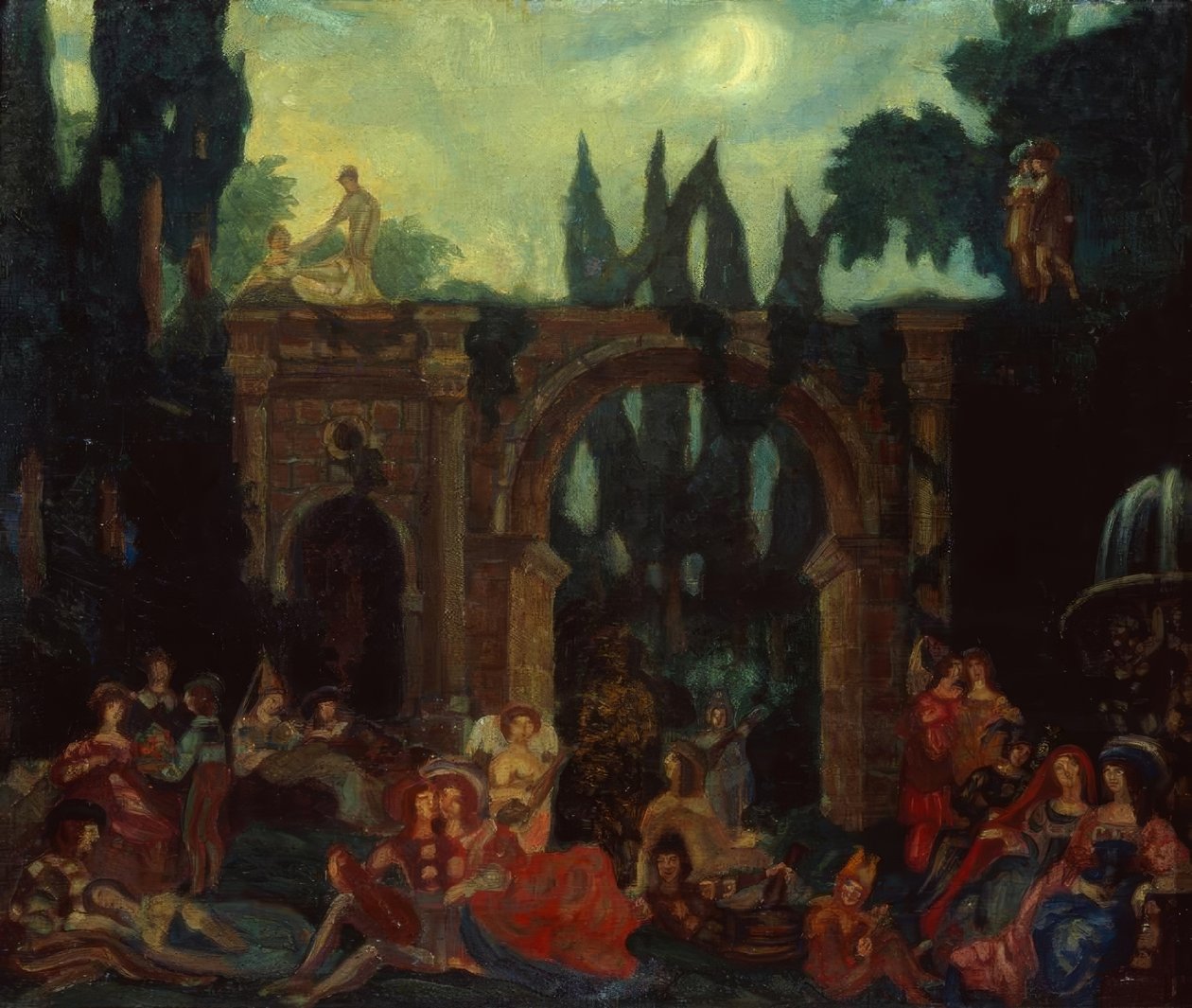 Boccaccio, Decameron - Sudeikin de Sergei Jurjewitsch Sudeikin