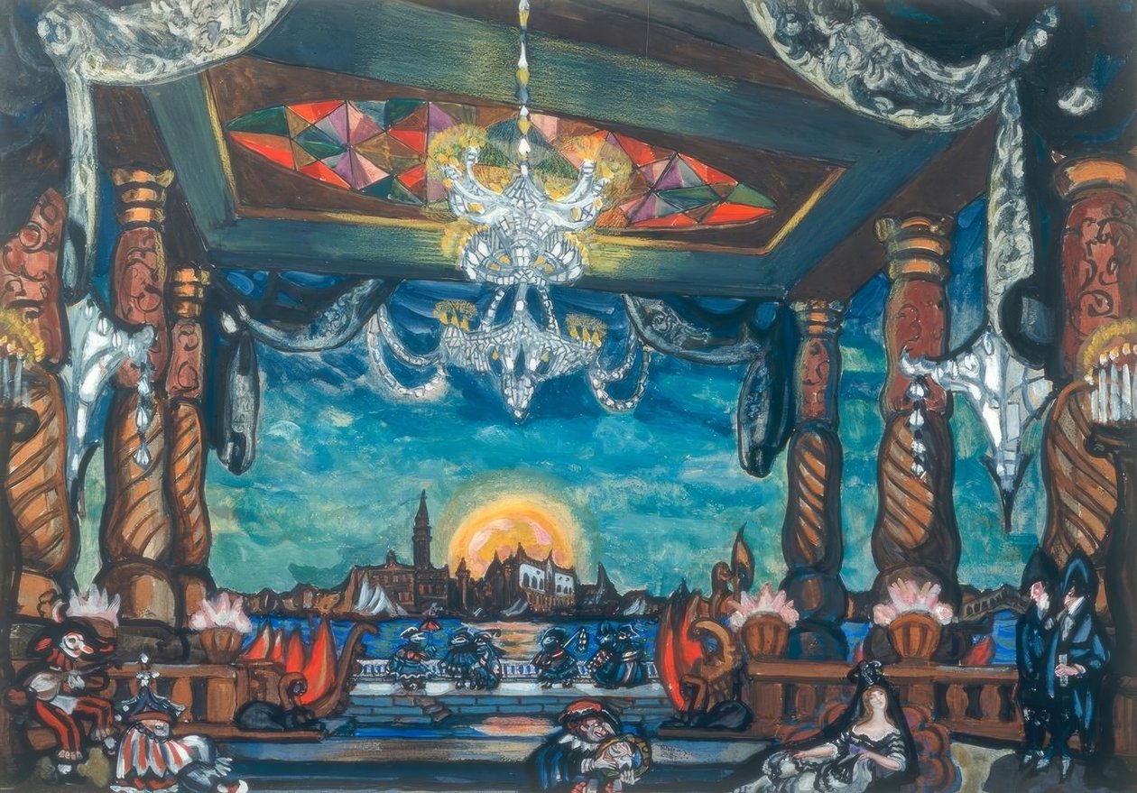 J. Offenbach, Hoffm. Minério - Sudeikin de Sergei Jurjewitsch Sudeikin