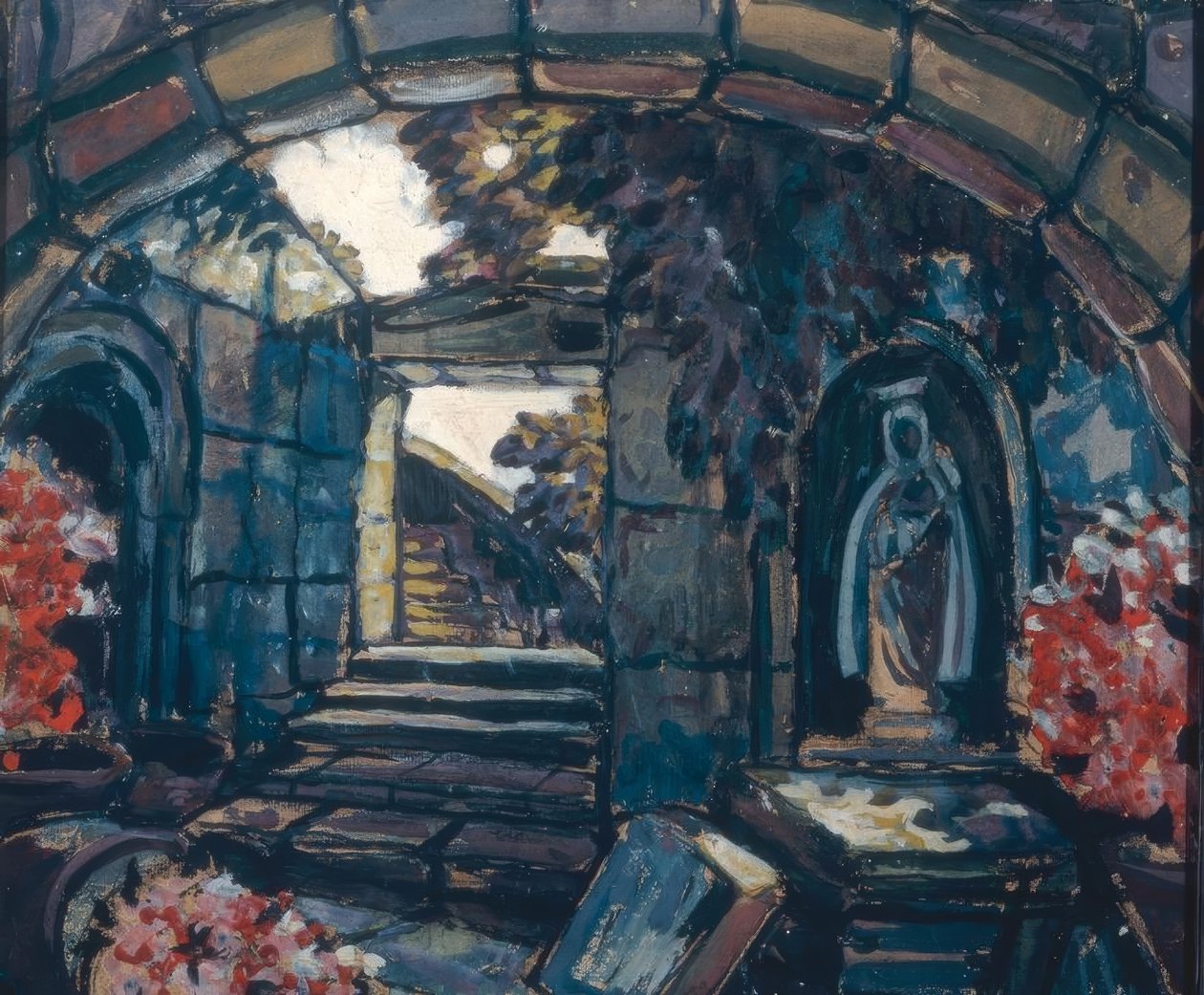 Maeterlinck, irmã Beatrix - Sudeikin de Sergei Jurjewitsch Sudeikin