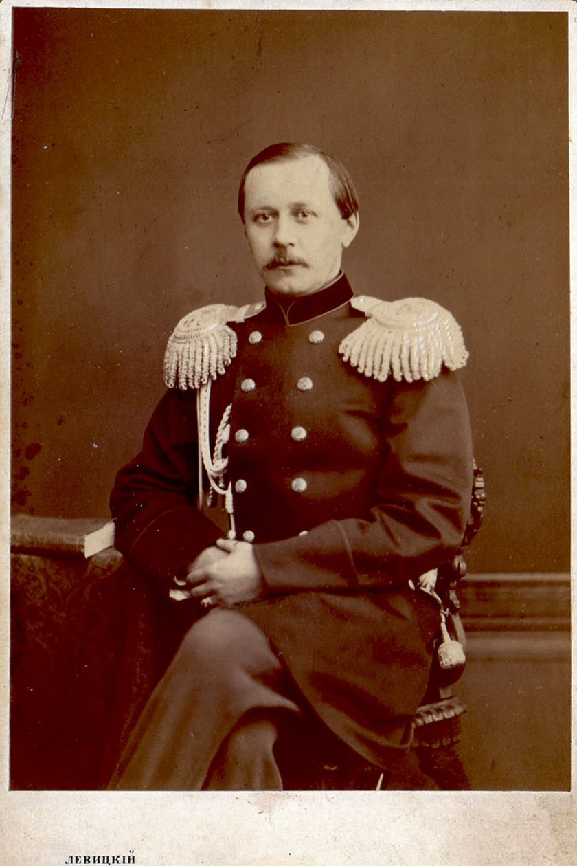 Conde Paul Andreyevich Shuvalov, soldado e estadista russo, c1860s-c1870s de Sergei Lvovich Levitsky