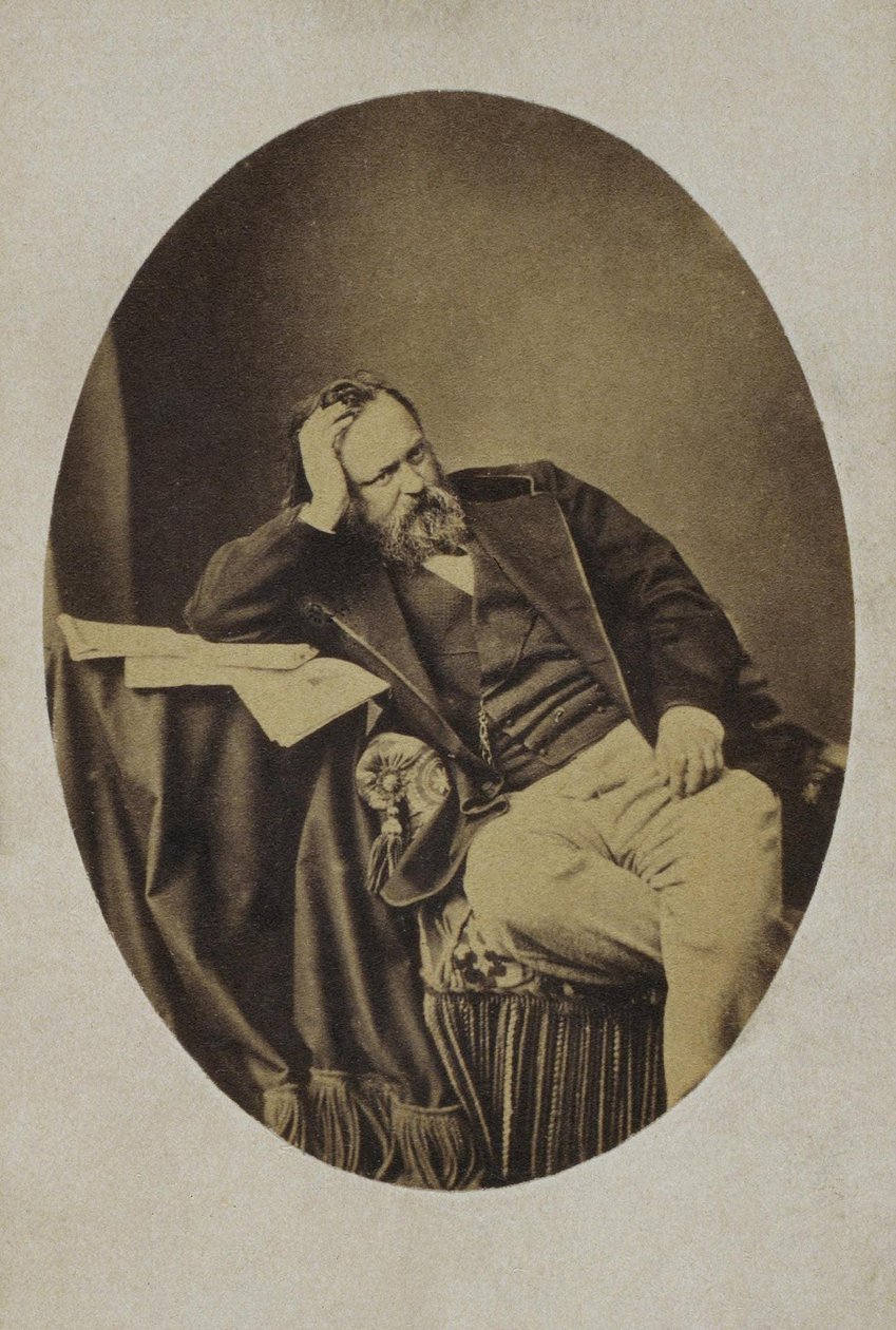 Retrato dos corações de Aleksandr Ivanovich 1812-1870, c. 1861 de Sergei Lvovich Levitsky