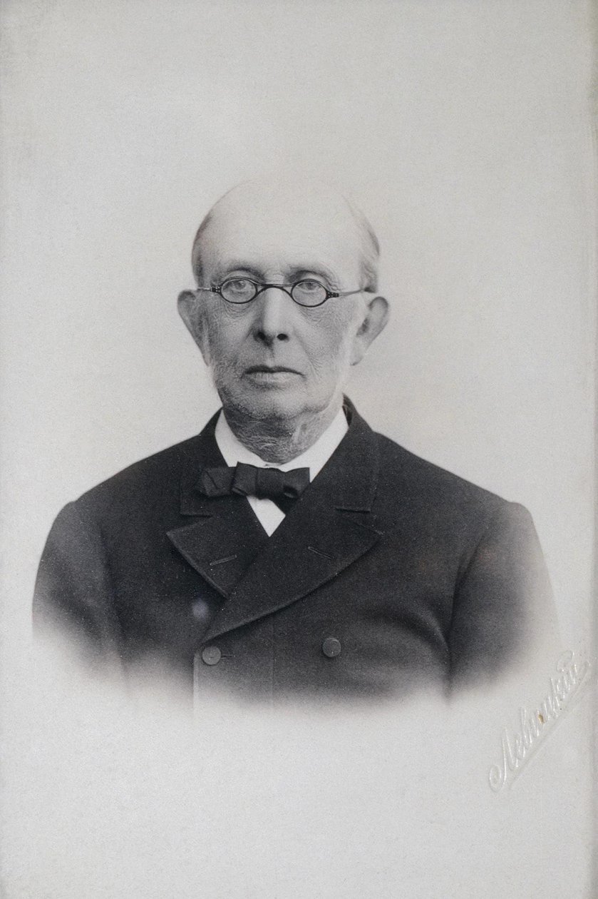 Retrato de Konstantin Petrovich Pobyedonostsyev 1827-1907, 1902 de Sergei Lvovich Levitsky
