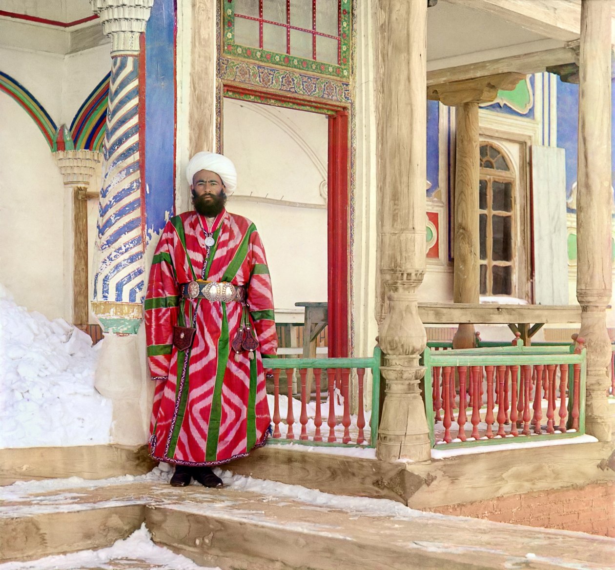 Burocrata em Bukhara de Sergei Mikhailovich Prokudin Gorskii