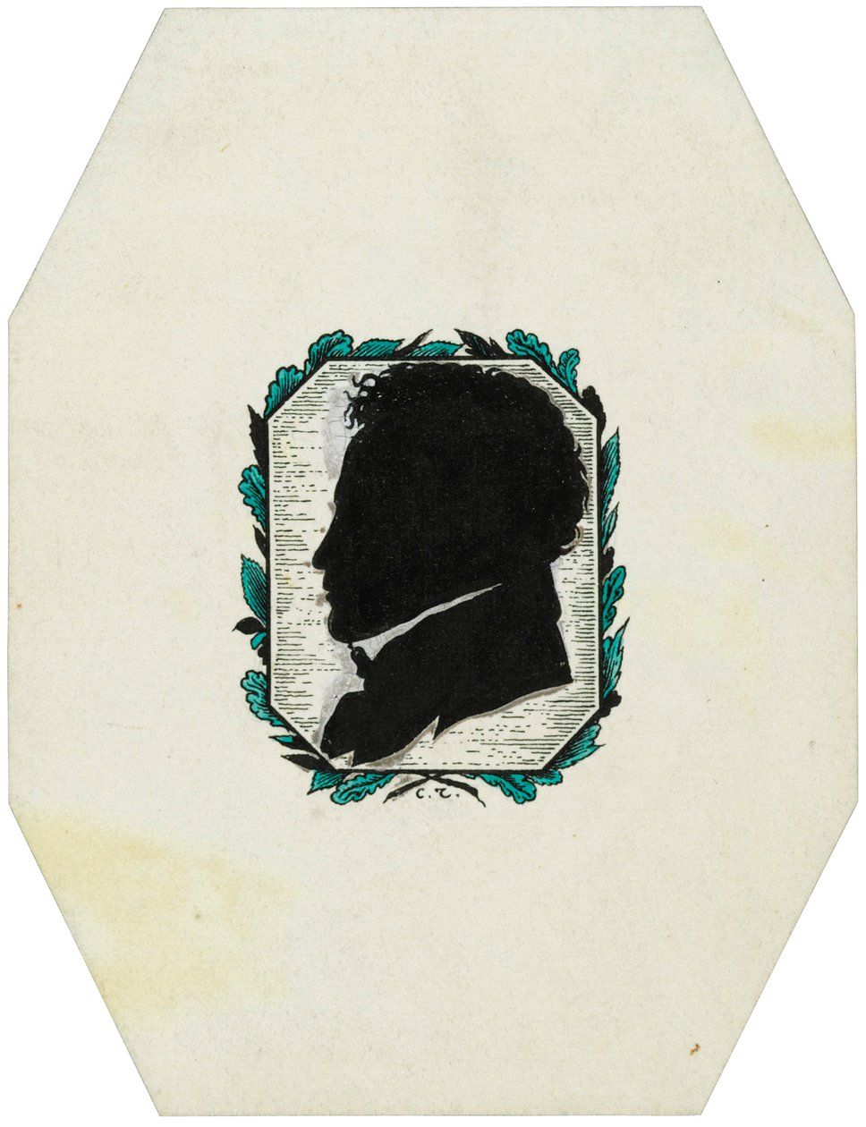 Alexander Pushkin. Ilustração do poema Ruslan e Lyudmila de A. Pushkin, 1921-1926. de Sergei Vasilevich Chekhonin