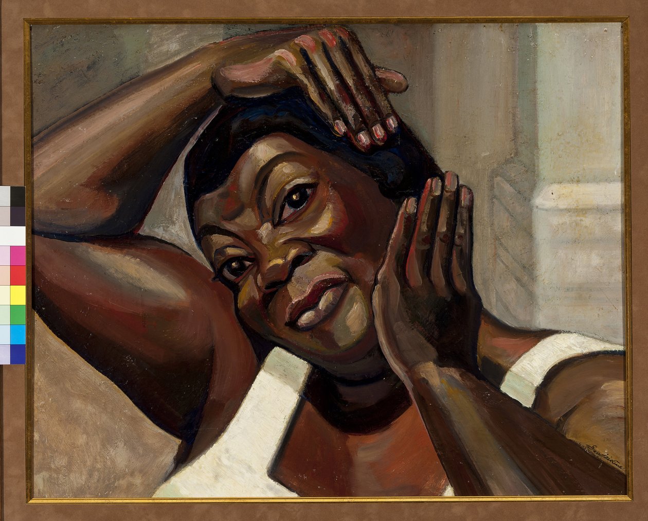 Ruby Elzy (1808-1943) em Porgy and Bess por Sudeykin (Soudeikine) Sergei Yurievich (1882-1946) de Sergei Yurevich Sudeikin