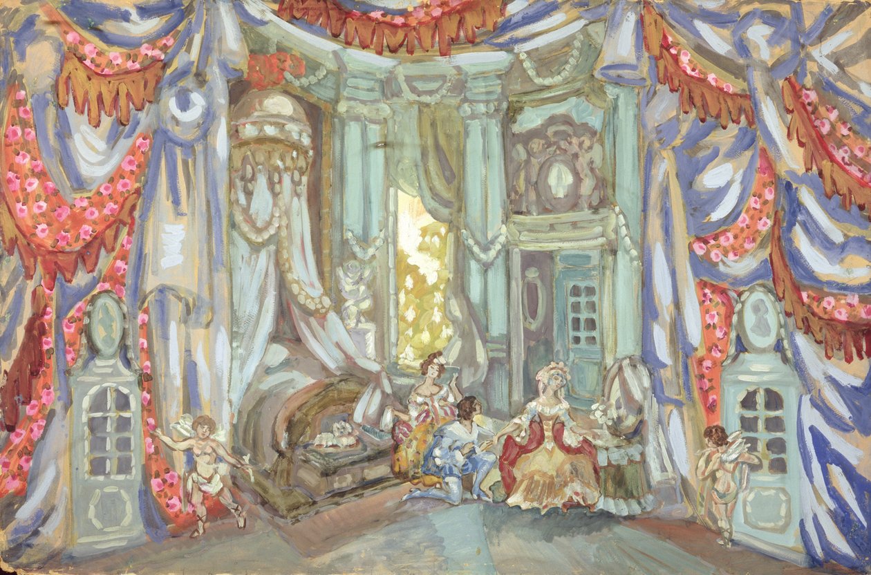 Desenho de palco para o 